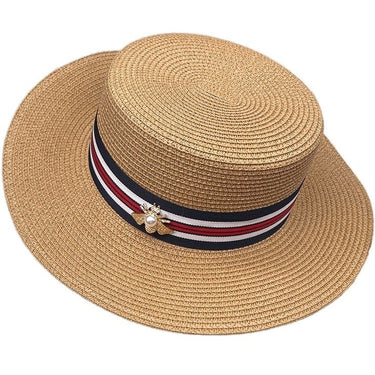 Chapeau De Paille Forme Canotier